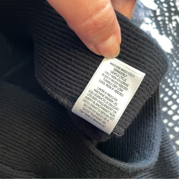 NSF Women's Black Steff Wide Leg Pull On Stretch Pants Size XL - Picture 5 of 8